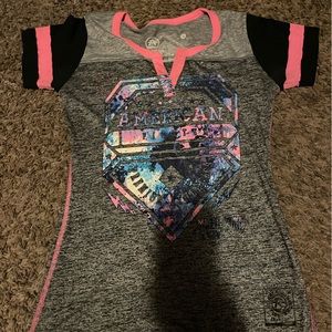 Name brand shirts (Affliction, American Fighter, etc)